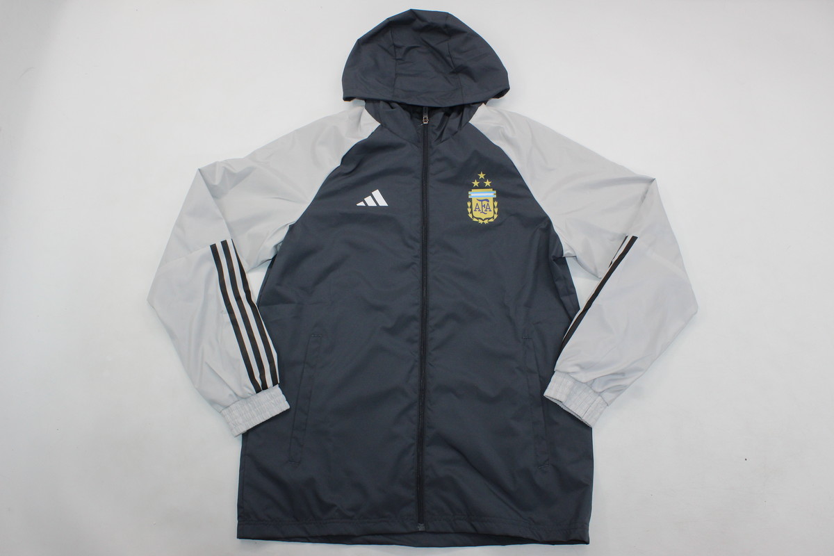 AAA Quality Argentina 24/25 Wind Coat - Grey